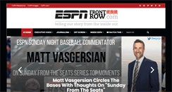 Desktop Screenshot of espnfrontrow.com